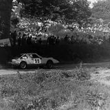HILL CLIMB - Fintray 17 June, 1979 (Unknown driver exits Ruin Corner in his Clan Crusader)