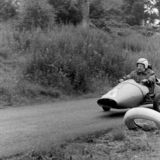 HILL CLIMB - Fintray 21 July, 1968 (Unknown driver in his unknown machine approaching the Hairpin)