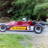 HILL CLIMB - Fintray 24 June, 1990, Graeme Wight Snr. (Pilbeam MP52) Rounding Combine Corner