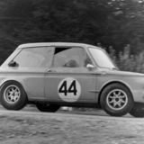 HILL CLIMB - Fintray 24 September, 1967, Gerry Birrell (Singer Chamois) Exiting the Hairpin
