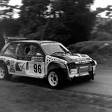HILL CLIMB - Fintray 26 June, 1988, David Gillanders (MG Metro 6R4) Minus its front panel after an earlier excursion