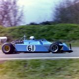 HILL CLIMB - Fintray 27 May, 1984, Ron Cumming (Brabham BT38) Through Ruin Corner