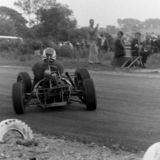 HILL CLIMB - Fintray 30 June, 1968, Alex Sutherland (Dagger) spins at the Hairpin