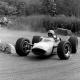 HILL CLIMB - Fintray 30 June, 1968, Willie Forbes (Lotus) Rounding the Hairpin