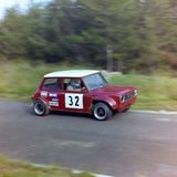 HILL CLIMB - Rumster, 29 May, 1978, John Whyte (Mini 1275GT) At Bonar's Bend