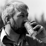 HILL CLIMB - Rumster, 30 May, 1982, Donald Brown Hoping that things go better with Coke