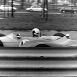 RACE - Ingliston, 07 May, 1967, Richard Scott (R) (Elva) Getting squeezed out