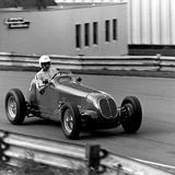 RACE - Ingliston, 12 October, 1980, Ray Fielding (1937 Maserati 6C) In the Esses