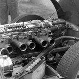 RACE - Ingliston, 12 October, 1980 (Willie Green's Jaguar D-Type) The engine bay
