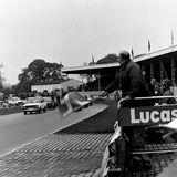 RACE - Ingliston, 14 October, 1979, The Saltire drops to start the Sallon Car event