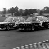 RACE - Ingliston, 20 July, 1980, Barry Sheene, (BMW) Leading the other BMW Counties Challengers from flag to flag