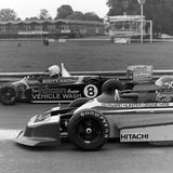 RACE - Ingliston, 20 July, 1980, David Leslie and Bernard Hunter made up the front row
