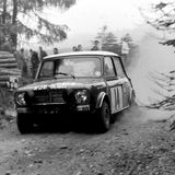 RALLY - 1970 Scottish Rally, Paddy Hopkirk and Tony Nash (Mini 1293S)