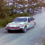 RALLY - 1983 Arbroath Stages, Gartly Moor, Ken Wood and Peter Brown (Rover SD1 Vitesse)