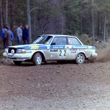 RALLY - 1985 Granite City Rally, Whiteash, David Gillanders and Graham Neish (Volvo 240T)