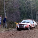 RALLY - 1985 Granite City Rally, Whiteash, Willie Rutherford and Bryan Harris (Ford Sierra RED 4T 4X4)