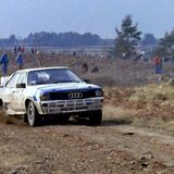 RALLY - 1986 Granite City Rally, Funach Wood, Donald Heggie and Iain Mungall (Audi Quattro A2)