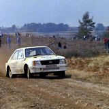 RALLY - 1986 Granite City Rally, Funach Wood, Murray Grierson and Roger Anderson (Opel Kadett 400)