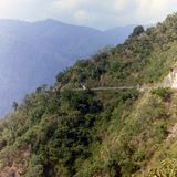 RALLY - 1987 8th Himalayan Rally (Look closely, there's a bus on the stage....)
