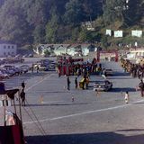 RALLY - 1987 8th Himalayan Rally, Parc Ferme at Nainital