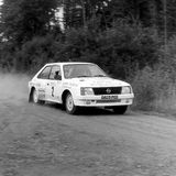 RALLY - 1987 Artigraf Kingdom Stages Rally, Murray Grierson and Roger Anderson (Opel Kadett 400)
