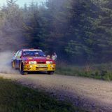 RALLY - 1988 Scottish Rally, Didier Auriol and Bernard Occelli (Ford Sierra RS Cosworth)