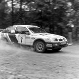 RALLY - 1988 Scottish Rally, Gwyndaf Evans and Howard Davies, (Ford Sierra RS Cosworth)