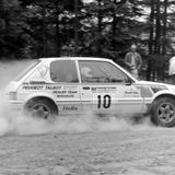 RALLY - 1988 Scottish Rally, Louise Aitken Walker and Ellen Morgan (Peugeot 205 GTi)