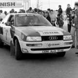 RALLY - 1990 Granite City Rally, At the finish, Jimmy McRae and Rob Arthur (Audi 90 Quattro)