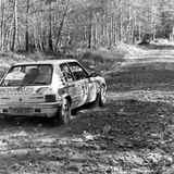 RALLY - 1990 Granite City Rally, Ordiquish, Tam Somerville and Brian Potter (Peugeot 205)