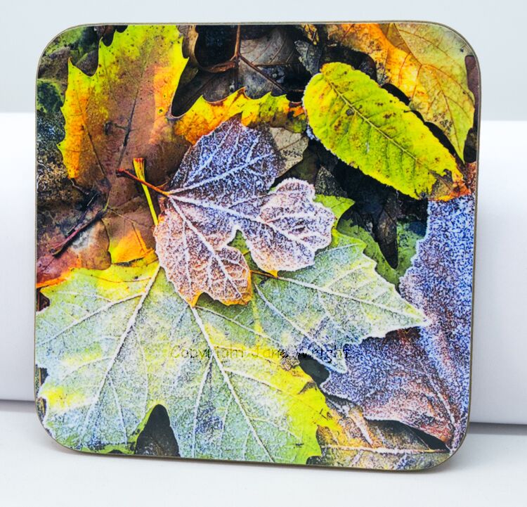 Coaster, 'Frosted colours'