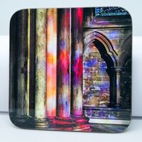 Coaster, 'Pillar colours' Lincoln Cathedral