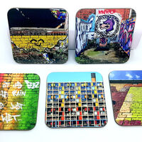 New, more Sheffield coasters, set of 5, price includes Uk P&P