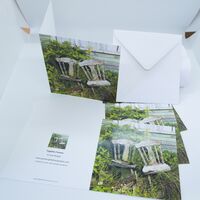 Pack of 5 "Together Forever' Blank Greetings cards.