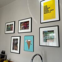 A stunning house, displaying my photos.