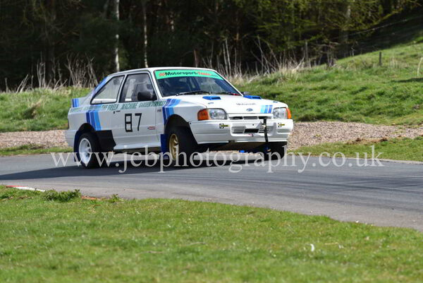 Ford Escort driven by Steven Bussey