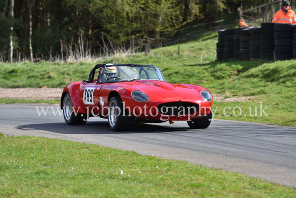 Jaguar E Type driven by Haydn Spedding
