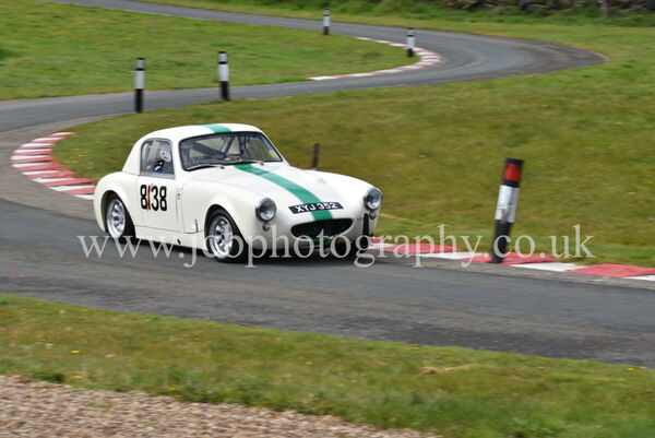 Austin Healey Sebring Sprite driven by Les Procter
