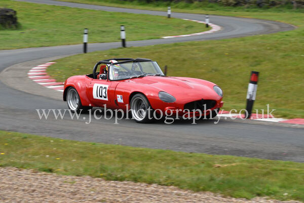Jaguar E Type driven by Haydn Spedding