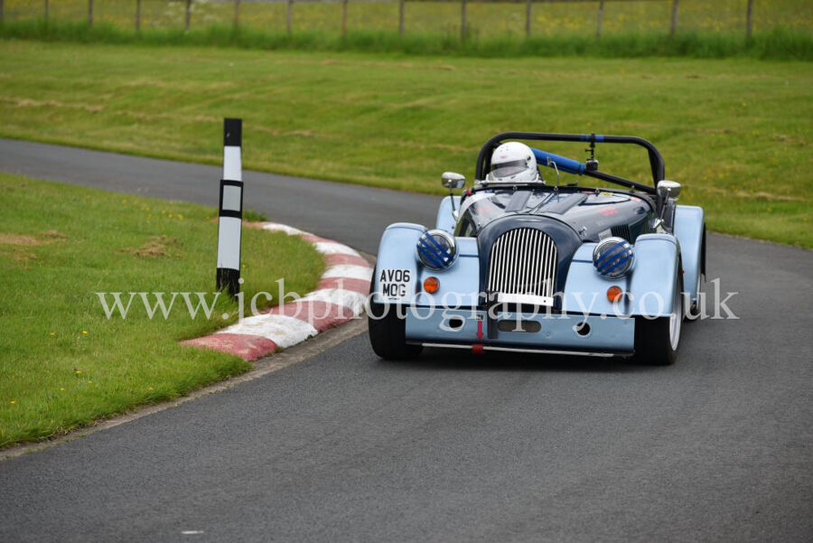 Morgan Roadster driven by Simon Baines