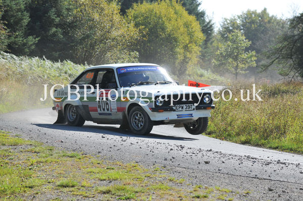 Ford Escort RS1800 driven by Tim Pearcey and co-driver Neil Shanks