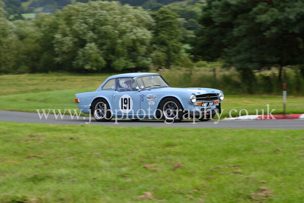 Triumph TR6 driven by Jim Johnstone