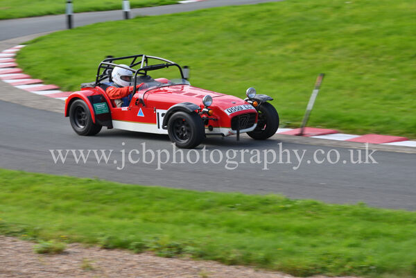 Caterham 7 driven by Les Golding