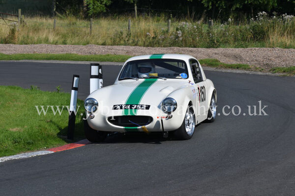 Austin Healey Sebring Sprite driven by Richard Jones
