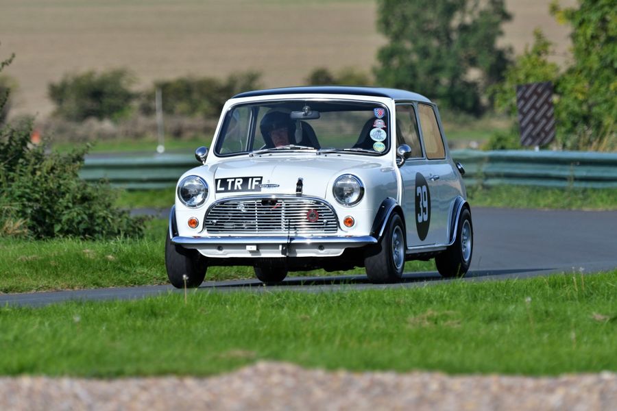 Austin Mini Cooper S driven by Andrew Jeffery