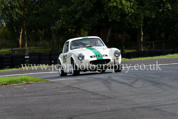 Austin Healey Sebring Sprite driven by Richard Jones