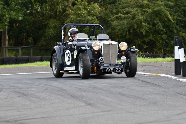 MG TC driven by Dave Morris