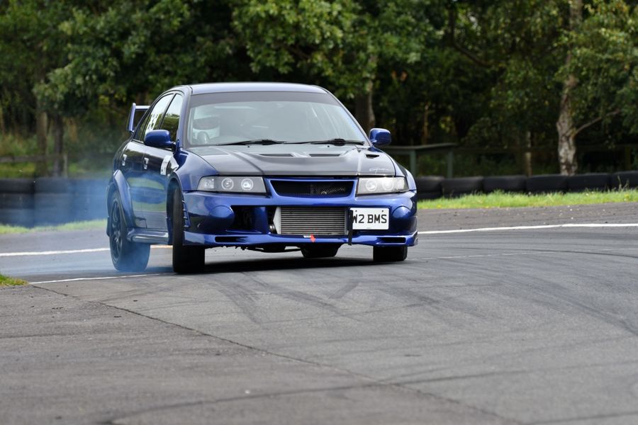 Mitsubishi Evo VI driven by Pete Day