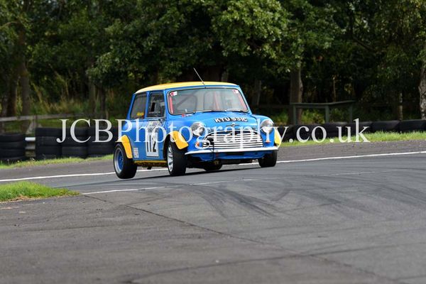 Mini Cooper driven by Jonathan North