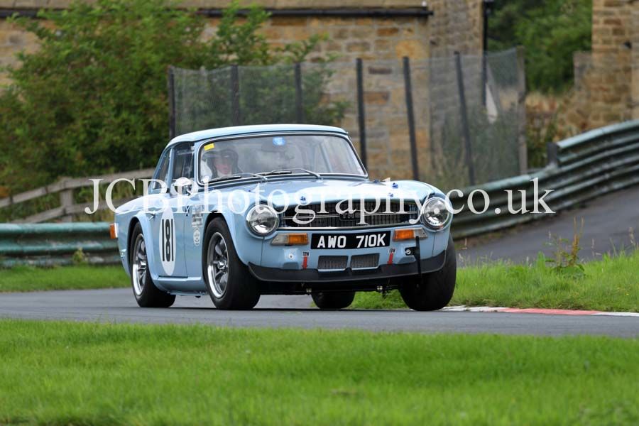 Triumph TR6 driven by Jim Johnstone